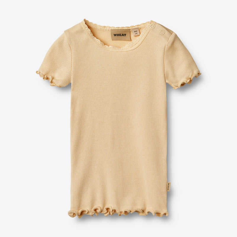 Wheat Main Ripp-T-Shirt S/S Katie T-Shirt 9430 macadamia