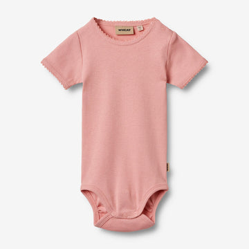 Wheat Main Ripp Body S/S Spitze Elisa Underwear/Bodies 2026 rose