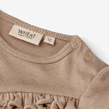 Wheat Main  Rippen-Body Elise | Baby Underwear/Bodies 3006 soft brown