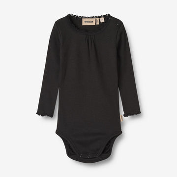 Wheat Main Rippen-Body Lotta Underwear/Bodies 0021 black