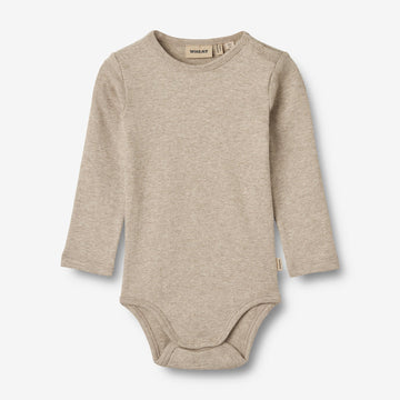 Wheat Main Rippen-Body Peter Underwear/Bodies 0072 gravel melange