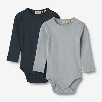 Wheat Main Rippen-Body Peter Underwear/Bodies 1126 cloudy sky navy