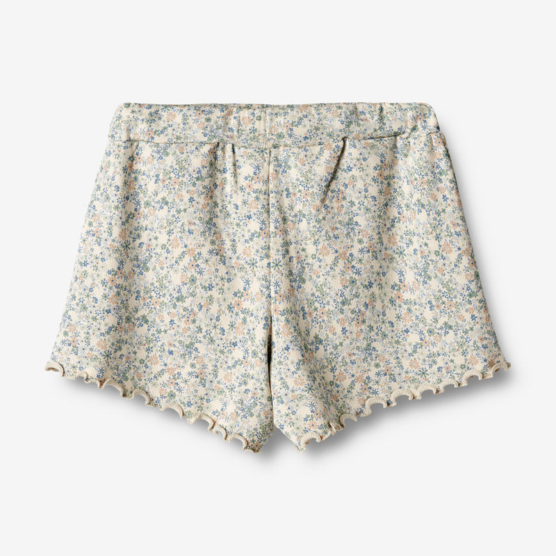 Wheat Main  Rippen-Short Gertrud Shorts 3337 sandshell mini flowers