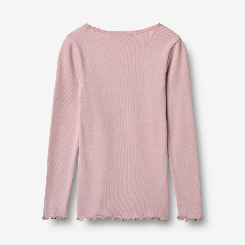 Wheat Main Rippen-T-Shirt L/S Reese Jersey Tops and T-Shirts 9428 lavender mist