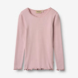 Wheat Main Rippen-T-Shirt L/S Reese Jersey Tops and T-Shirts 9428 lavender mist