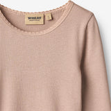 Wheat Main Rippen-T-Shirt L/S Reese T-Shirt 1135 dry rose