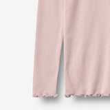 Wheat Main Rippen-T-Shirt L/S Reese T-Shirt 1354 soft lilac