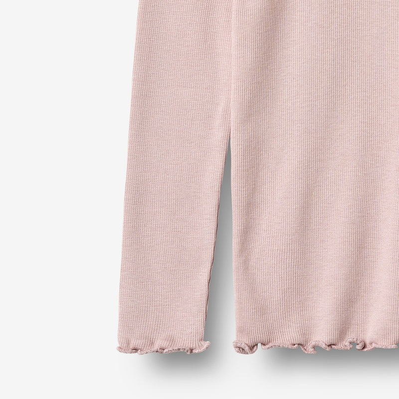 Wheat Main Rippen-T-Shirt L/S Reese T-Shirt 1354 soft lilac