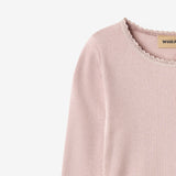 Wheat Main Rippen-T-Shirt L/S Reese T-Shirt 1354 soft lilac
