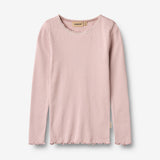 Wheat Main Rippen-T-Shirt L/S Reese T-Shirt 1354 soft lilac