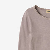 Wheat Main Rippen-T-Shirt L/S Reese T-Shirt 9531 dusty purple