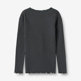 Wheat Main Rippen-T-Shirt L/S Reese T-Shirt 9561 night