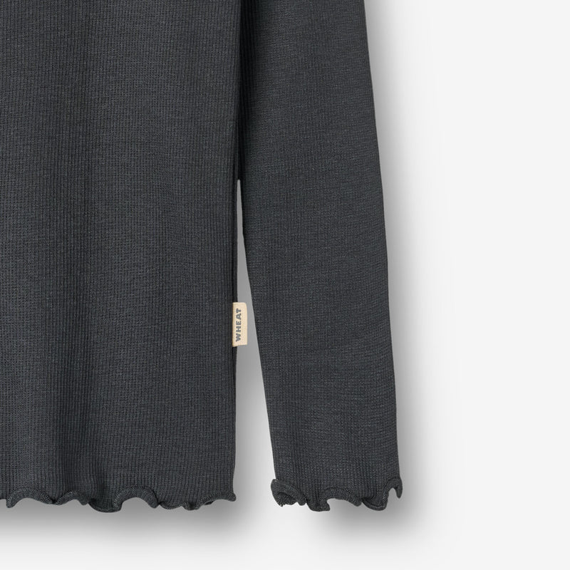 Wheat Main Rippen-T-Shirt L/S Reese T-Shirt 9561 night