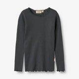 Wheat Main Rippen-T-Shirt L/S Reese T-Shirt 9561 night