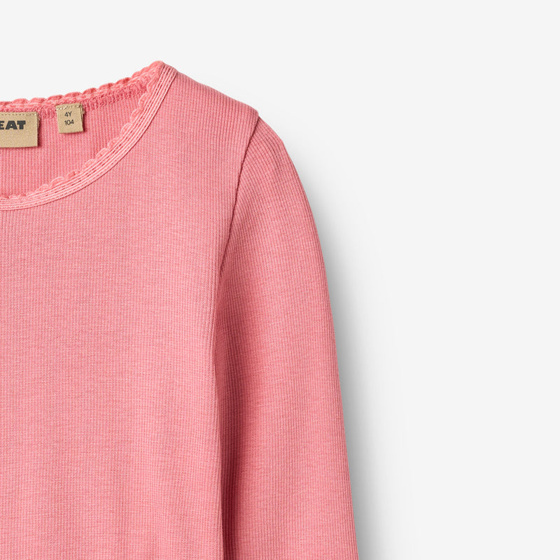 Wheat Main Rippen-T-Shirt L/S Reese T-Shirt 9568 soft pink