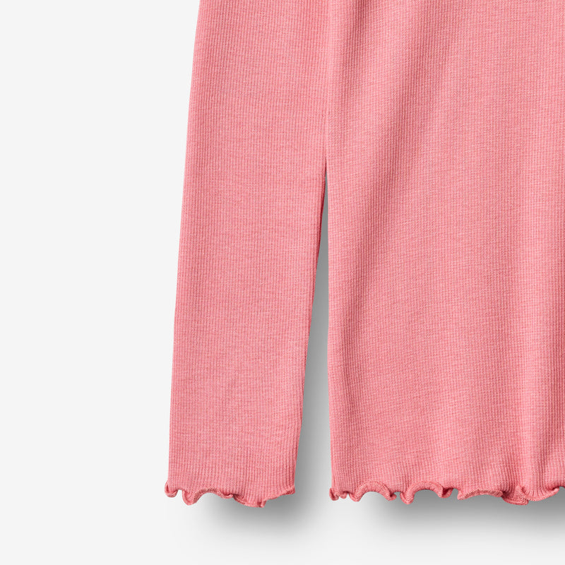 Wheat Main Rippen-T-Shirt L/S Reese T-Shirt 9568 soft pink