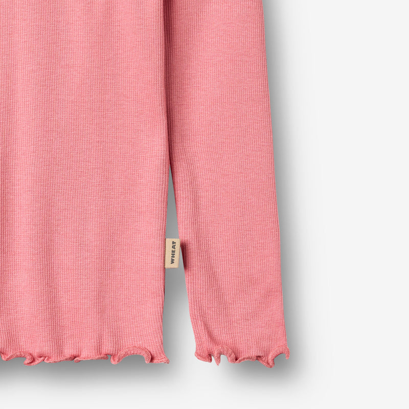 Wheat Main Rippen-T-Shirt L/S Reese T-Shirt 9568 soft pink