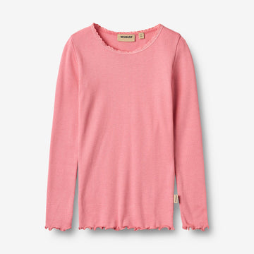 Wheat Main Rippen-T-Shirt L/S Reese T-Shirt 9568 soft pink