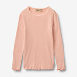 Wheat Main Rippen-T-Shirt L/S Reese T-Shirt 9658 rose cloud