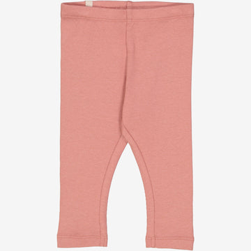 Wheat Main  Rippen Leggings | Baby Leggings 2021 old rose