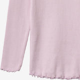 Wheat Main Rippen T-Shirt L/S Ida T-Shirt 1346 lavender