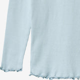 Wheat Main Rippen T-Shirt L/S Ida T-Shirt 2703 summer sky