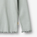 Wheat Main Rippen T-Shirt L/S Ida T-Shirt 9567 soft rain