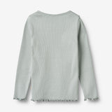 Wheat Main Rippen T-Shirt L/S Ida T-Shirt 9567 soft rain