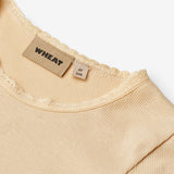 Wheat Main Rippen T-Shirt S/S Katie T-Shirt 9430 macadamia