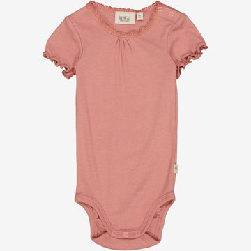 Wheat Main  Rippenbody Lace Underwear/Bodies 2021 old rose