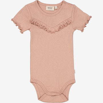 Wheat Main  Rippenbody Ruffle Underwear/Bodies 2031 rose dawn