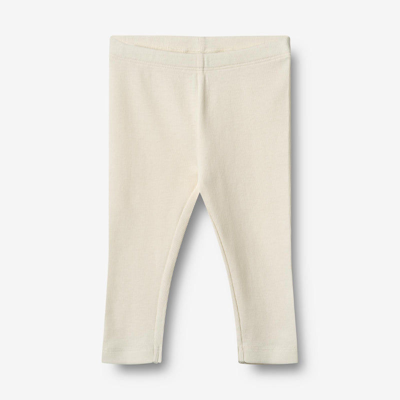 Wheat Main Rippenjersey Leggings Jules Legging 3182 ivory 