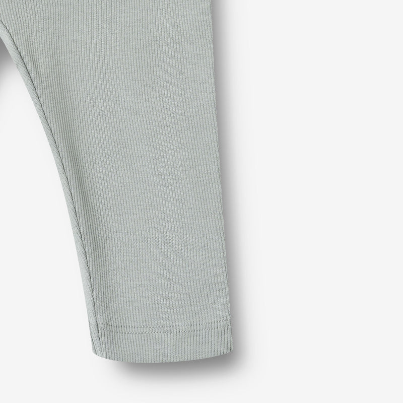 Wheat Main Rippenjersey Leggings Jules Legging 9567 soft rain