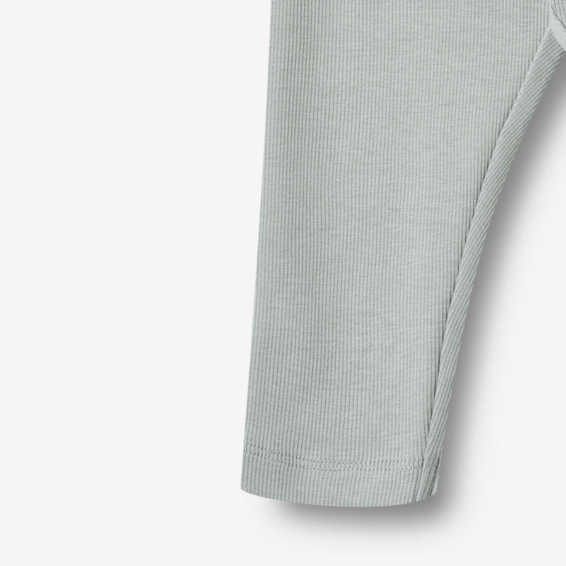 Wheat Main Rippenjersey Leggings Jules Legging 9567 soft rain