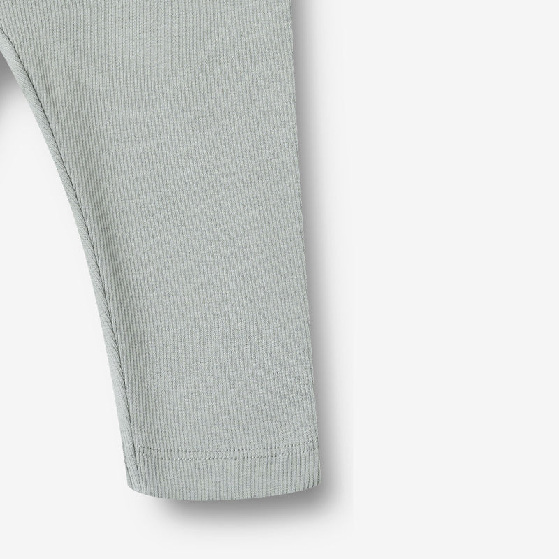 Wheat Main Rippenjersey Leggings Jules Legging 9567 soft rain
