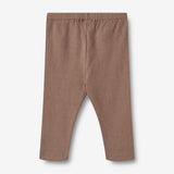 Wheat Main Rippenjersey Leggings Jules Legging 9573 toffee brown