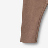 Wheat Main Rippenjersey Leggings Jules Legging 9573 toffee brown
