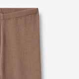 Wheat Main Rippenjersey Leggings Jules Legging 9573 toffee brown