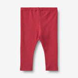 Wheat Main Rippenjersey Leggings Jules Legging 9697 red cherry
