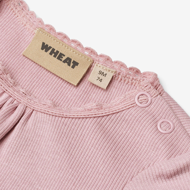 Wheat Main Rippkörper S/S Edna Body 9428 lavender mist