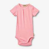 Wheat Main Ripp Kurzarm Babybody Edna Body 9638 bubblegum