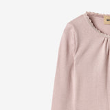 Wheat Main Rippstrick-Body L/S Lotta Body 1354 soft lilac