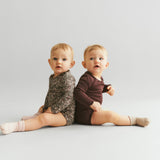 Wheat Main Rippstrick-Body L/S Lotta Body 3030 fudge