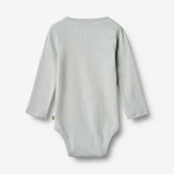 Wheat Main Rippstrick-Body L/S Spencer Underwear/Bodies 1560 soft blue
