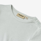 Wheat Main Rippstrick-Body L/S Spencer Underwear/Bodies 1560 soft blue