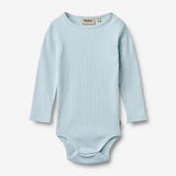 Wheat Main Langarm Babybody Spencer Body 2703 summer sky