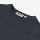 Wheat Main Rippstrick-Body mit langen Ärmeln Underwear/Bodies 1432 navy