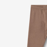 Wheat Main Rippstrick-Jersey-Leggings Jules Legging 9573 toffee brown