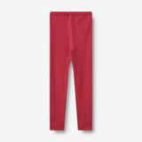 Wheat Main Rippstrick-Jersey-Leggings Jules Legging 9697 red cherry