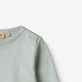 Wheat Main Rippstrick-T-Shirt L/S Milo T-Shirt 9567 soft rain